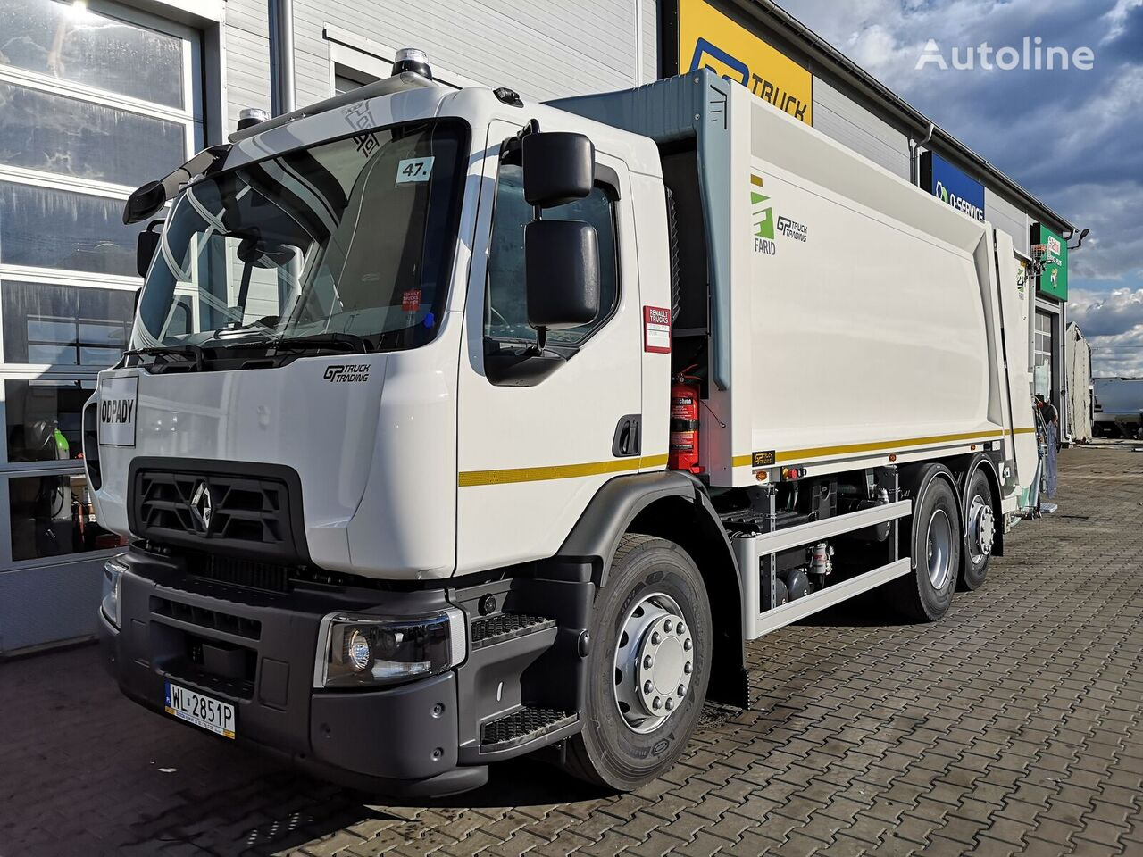 Renault D Wide 26 Farid - Garbage truck: picture 4