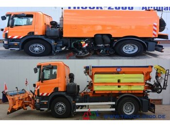 Road sweeper Scania 94G260 Kehrmaschine Bürsten Li / Re+Winterdienst: picture 1