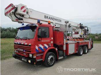 Fire truck Scania P113 H 6x2 ZL 65180 E Bronto Skylift: picture 1