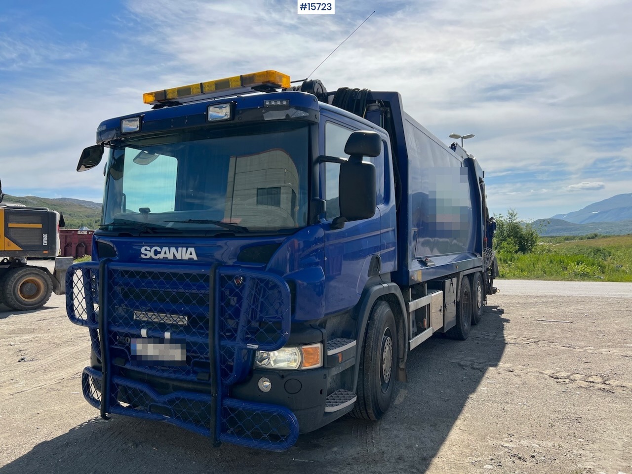 Scania P400 - Garbage truck: picture 1