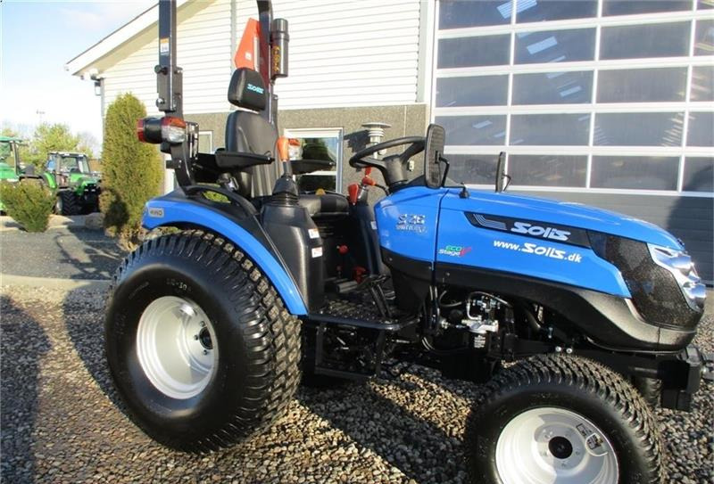 Solis S26 Shuttle XL 9x9 med store brede Turf hjul på ti  - Municipal tractor: picture 5