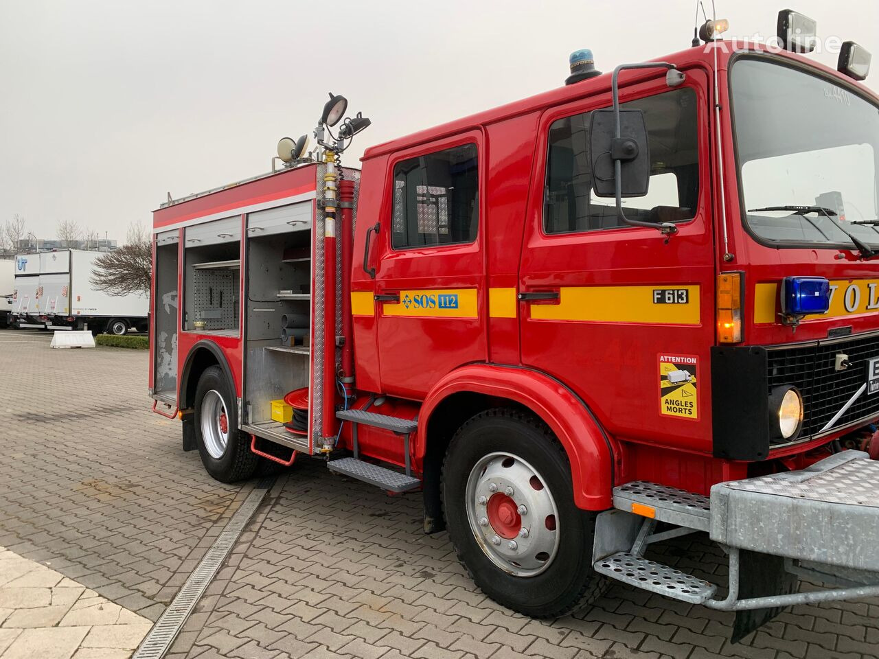 Fire truck Volvo F613 Turbo / 2000l/min pump / 1000l foam / GOOD CONDITION: picture 21