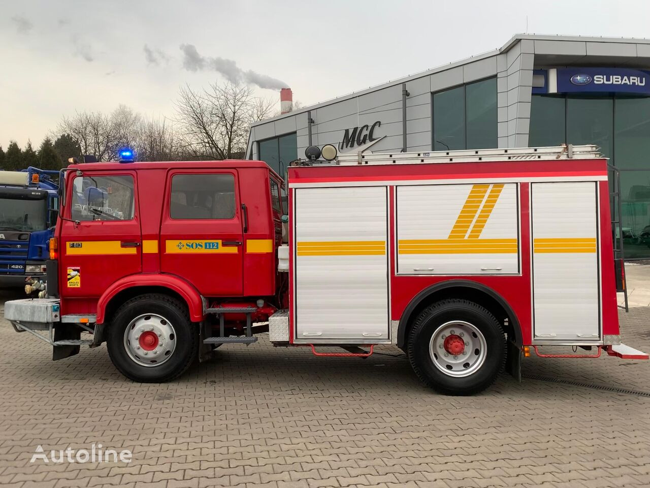 Fire truck Volvo F613 Turbo / 2000l/min pump / 1000l foam / GOOD CONDITION: picture 9