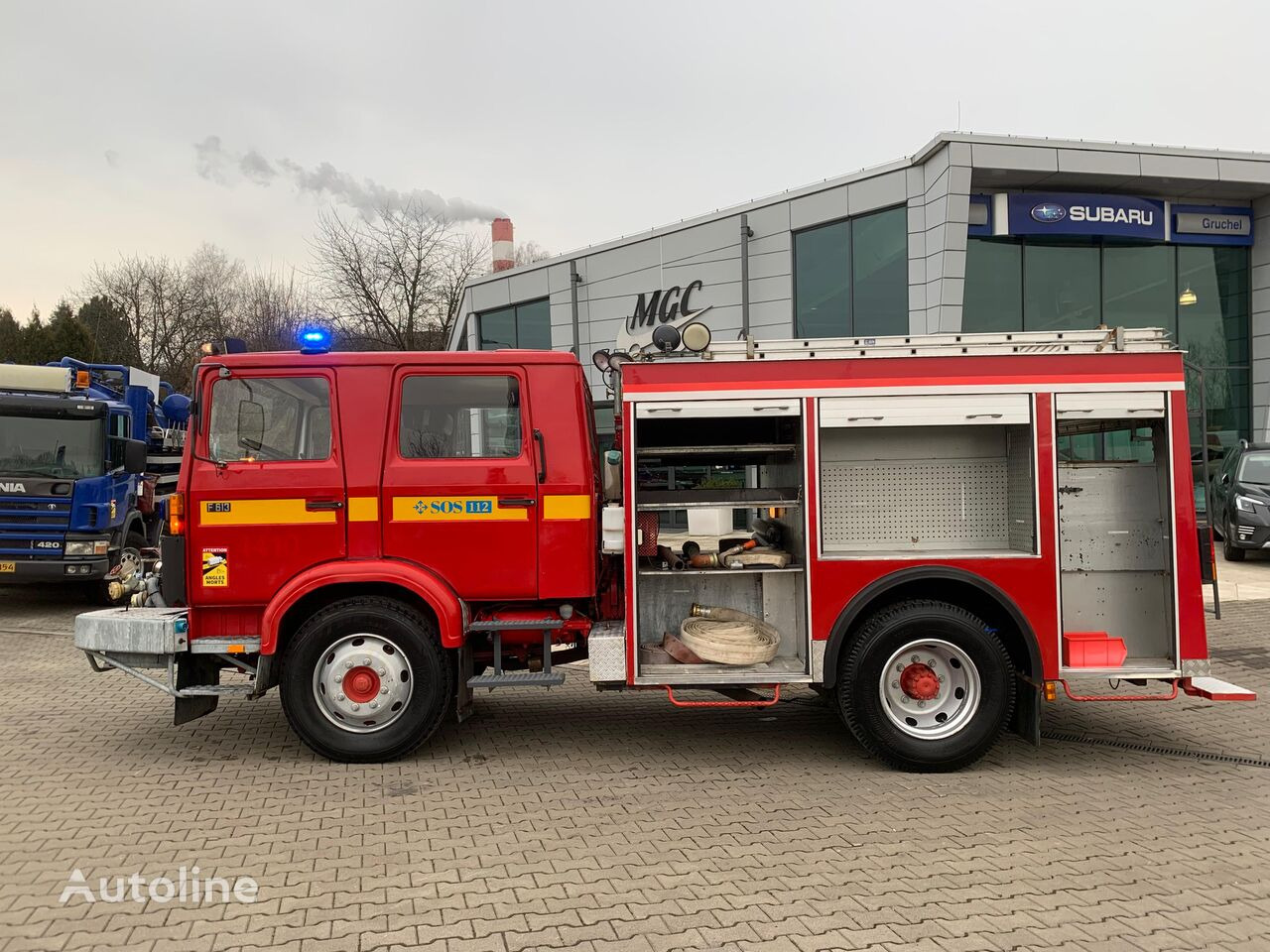 Fire truck Volvo F613 Turbo / 2000l/min pump / 1000l foam / GOOD CONDITION: picture 19