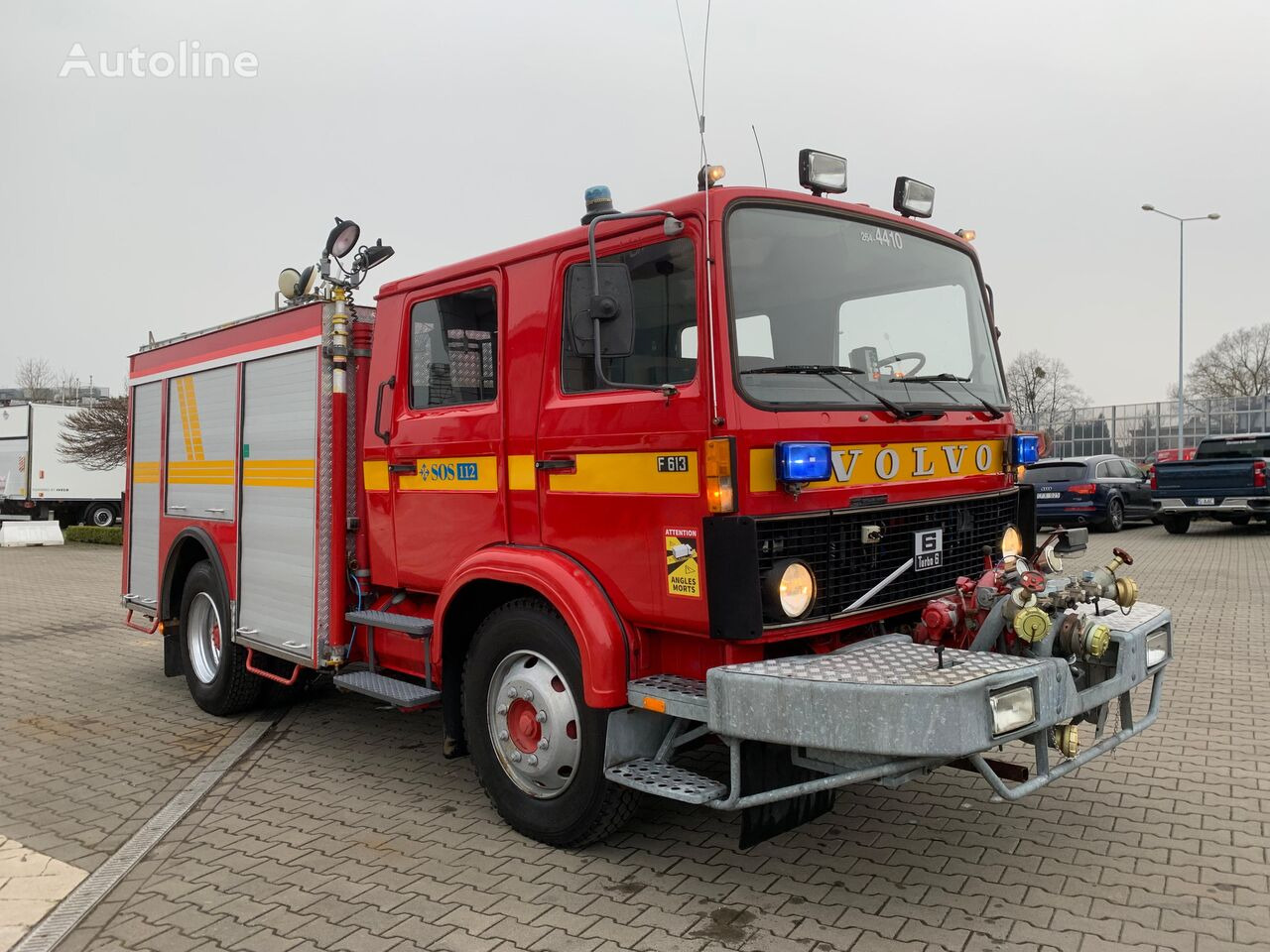 Volvo F613 Turbo / 2000l/min pump / 1000l foam / GOOD CONDITION - Fire truck: picture 1