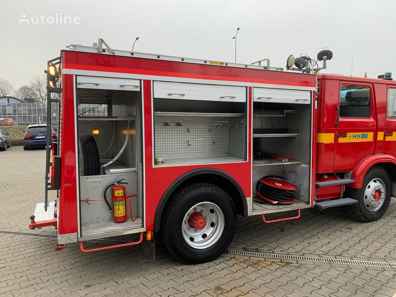 Fire truck Volvo F613 Turbo / 2000l/min pump / 1000l foam / GOOD CONDITION: picture 24
