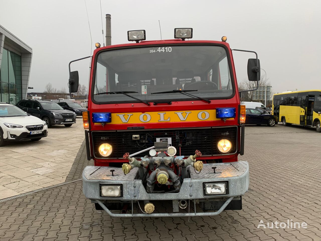 Volvo F613 Turbo / 2000l/min pump / 1000l foam / GOOD CONDITION - Fire truck: picture 3