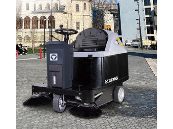 XCMG Official XGHD100 Ride on Sweeper and Scrubber Floor Sweeper Machine - Industrial sweeper: picture 2