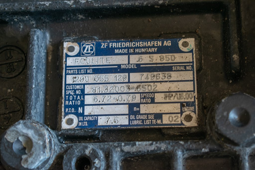MAN ZF ECOLITE 6 S 850, ΜΗΧΑΝΙΚΟ ΛΕΒΙΕ - Gearbox: picture 5