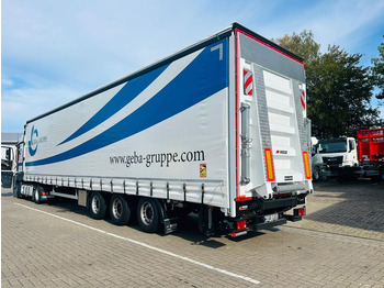 Wiese Mega Gabelstaplertransporter LBW 9t  - Low loader semi-trailer: picture 1