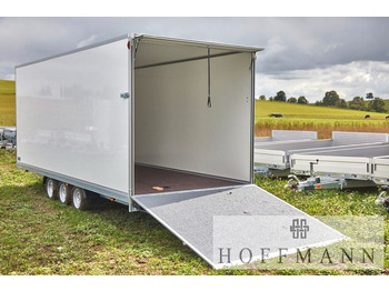 Hapert Kofferanhänger 600x234x210 3500 kg Seitentür  - Closed box trailer: picture 1