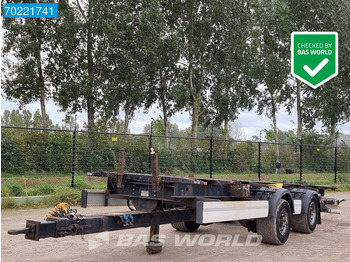 Krone ZZ 2 axles BDF Tandem-Lafette Twistlocks - Container transporter/ Swap body trailer: picture 1