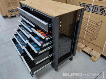  Unused Eversteel EV22-12XXL 12 Drawer Tool Cabinet - Workshop equipment: picture 1