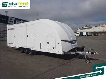 New Autotransporter trailer Brian James Trailers Race Transporter 7, Seilwinde, elektrische Klappe: picture 3