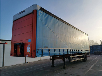 Curtainsider semi-trailer