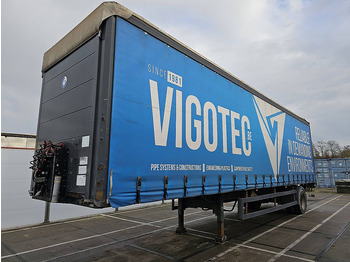 Curtainsider semi-trailer