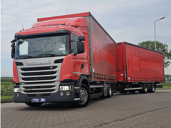 Curtainsider truck SCANIA G 410
