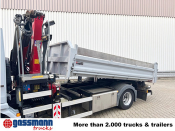 Tipper, Crane truck MAN TGL 12.180 4X2 BL mit Kran HMF 900-K1: picture 2 Tipper, Crane truck MAN TGL 12.180 4X2 BL mit Kran HMF 900-K1: picture 2
