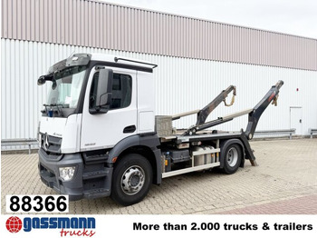 Skip loader truck MERCEDES-BENZ Actros 1832