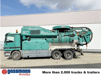 Road sweeper Mercedes-Benz Actros 3348 6x4, V8, Kroll Saug-/Spülwagen ca.: picture 5