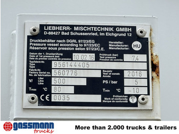 Concrete mixer truck Mercedes-Benz Arocs 3251 8x4/4, Betonmischer Liebherr ca. 9m³: picture 4