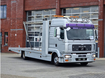 Autotransporter truck MAN TGL 12.240 4x2 Cartransporter - 12T - AS Tronic - Hydraulic deck - Sleeper cab: picture 2