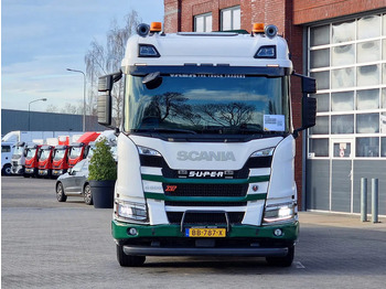 Hook lift truck, Crane truck Scania G500 XT 8x4*4 - HMF 2820K Crane - AJK 20T Hooklift - Retarder - Full air - Like new: picture 4