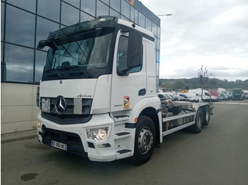 Hook lift truck MERCEDES-BENZ Antos