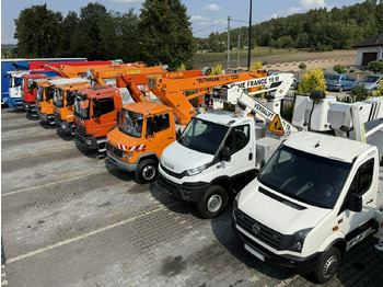 Truck mounted aerial platform Mercedes Atego 818 E6 4x4 Zwyżka PALFINGER P250 BK Podnośnik Koszowy: picture 5