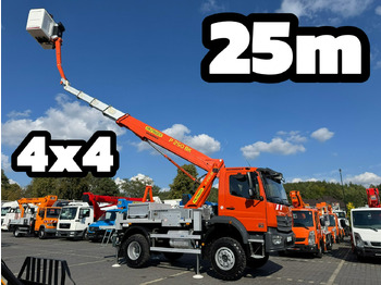 Truck mounted aerial platform Mercedes Atego 818 E6 4x4 Zwyżka PALFINGER P250 BK Podnośnik Koszowy: picture 2