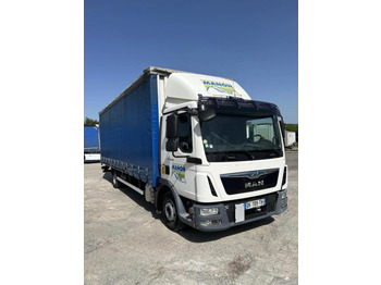 Curtainsider truck MAN TGL 12.250