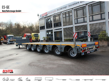 Low loader semi-trailer BROSHUIS