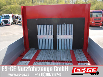 Dropside/ Flatbed semi-trailer ES-GE 3-Achs Sattelanhänger -Bordwände: picture 5