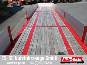 Dropside/ Flatbed semi-trailer ES-GE 3-Achs Sattelanhänger -Bordwände: picture 4
