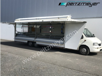 Vending truck IVECO FIAT (I) Ducato Verkaufswagen 6,5 m - Motor neu vor 21 TKM + Kühltheke, Fritteuse: picture 2