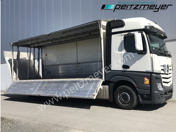 Beverage truck MERCEDES-BENZ Actros 2545 LL Böse Schwenkwand + 2,5 t. LBW BÄR: picture 2 Beverage truck MERCEDES-BENZ Actros 2545 LL Böse Schwenkwand + 2,5 t. LBW BÄR: picture 2