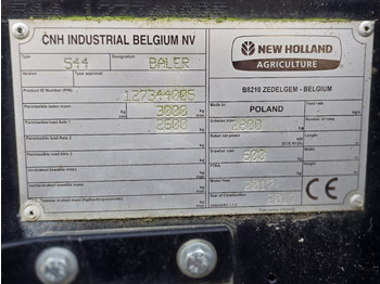 Round baler New Holland BR6090: picture 5