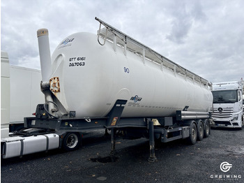 Silo semi-trailer