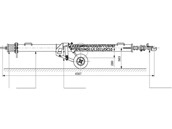 Ground support equipment Aircraft Towbar Universal MD11, L1011, DC10, B767, A330, A340, A350, B777, B787: picture 2 Ground support equipment Aircraft Towbar Universal MD11, L1011, DC10, B767, A330, A340, A350, B777, B787: picture 2