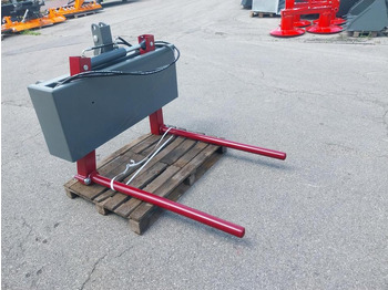 New Silage equipment hydr. Ballengabel Siloballengabel  Heuballen Ballenspieß Euro: picture 2