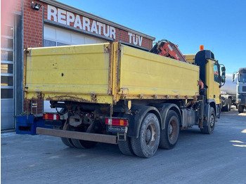 New Tipper, Crane truck Mercedes-Benz Actros 2644 6x4 3-Achs Kipper Kran Funkt+Greifer: picture 4