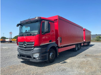Curtainsider truck MERCEDES-BENZ Antos 2540