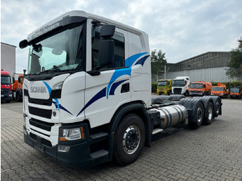 Cab chassis truck, Crane truck Scania G 410 B8x2*6 NB LNG Fahrgestell Nebenantrieb: picture 2