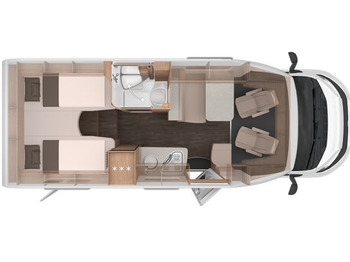 Semi-integrated motorhome KNAUS