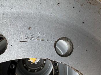 Tire for Wheel excavator MITAS 445 / 65 R 22.5 Kompletträder - Complet tires: picture 5