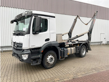 Skip loader truck MERCEDES-BENZ Arocs 1830