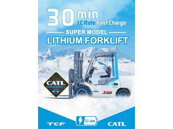 New Electric forklift TCF SUPER MODEL POUR CONDITIONS EXTREMES: picture 3