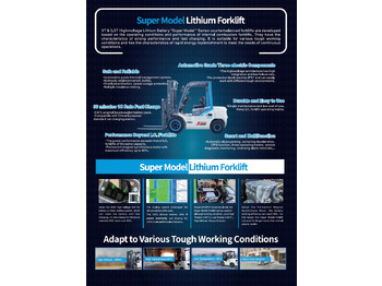 New Electric forklift TCF SUPER MODEL POUR CONDITIONS EXTREMES: picture 2