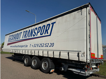 Curtainsider semi-trailer System A&D / 3-Asser / Schuifzeil / Tail Lift / Open Roof / TUV: 8-2025 / Belgium Trailer: picture 4
