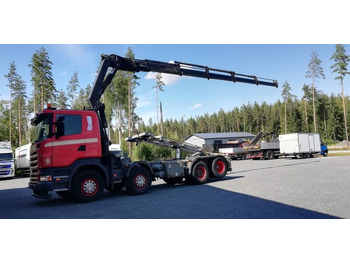 Crane truck SCANIA R 420